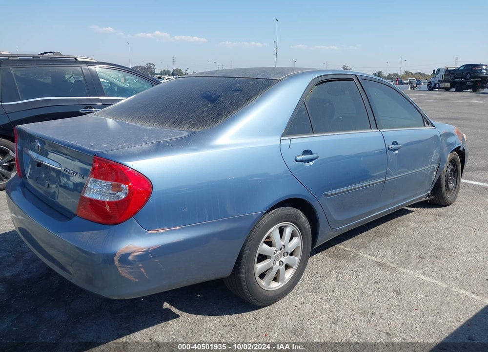 2003 TOYOTA CAMRY XLE VIN: JTDBE32KX30225329