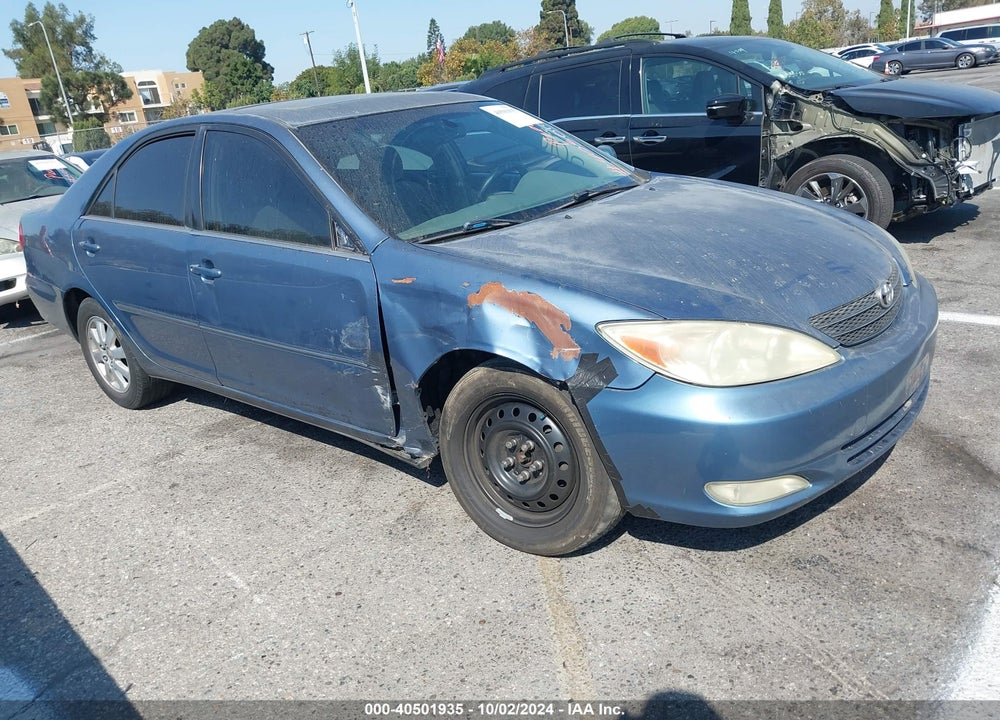 2003 TOYOTA CAMRY XLE VIN: JTDBE32KX30225329