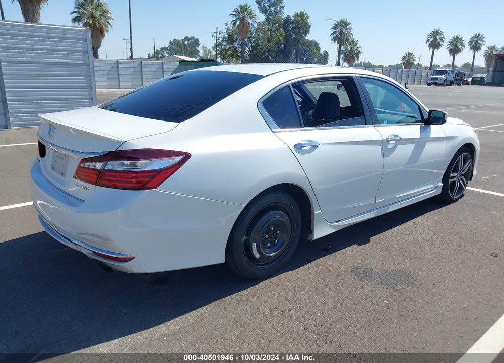 2017 HONDA ACCORD SPORT VIN: 1HGCR2F55HA157807