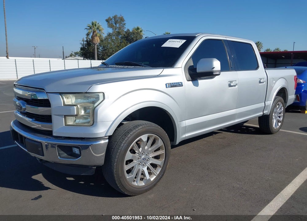 2016 FORD F-150 LARIAT VIN: 1FTEW1EGXGKD11451