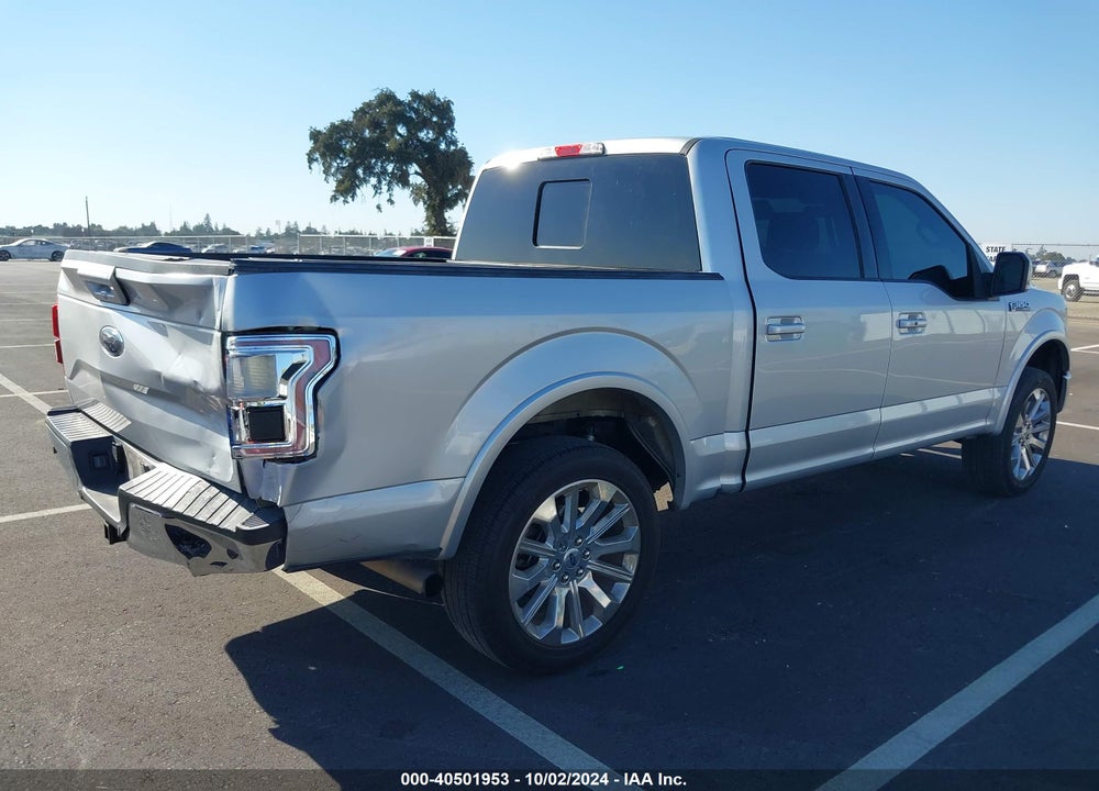 2016 FORD F-150 LARIAT VIN: 1FTEW1EGXGKD11451