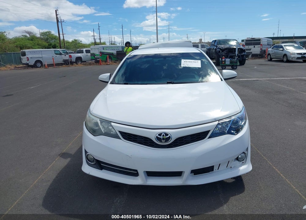 2014 TOYOTA CAMRY SE VIN: 4T1BF1FK7EU382478
