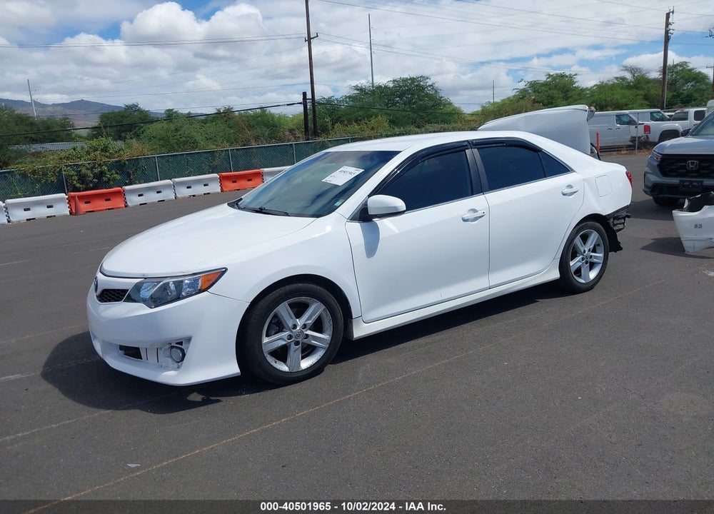 2014 TOYOTA CAMRY SE VIN: 4T1BF1FK7EU382478