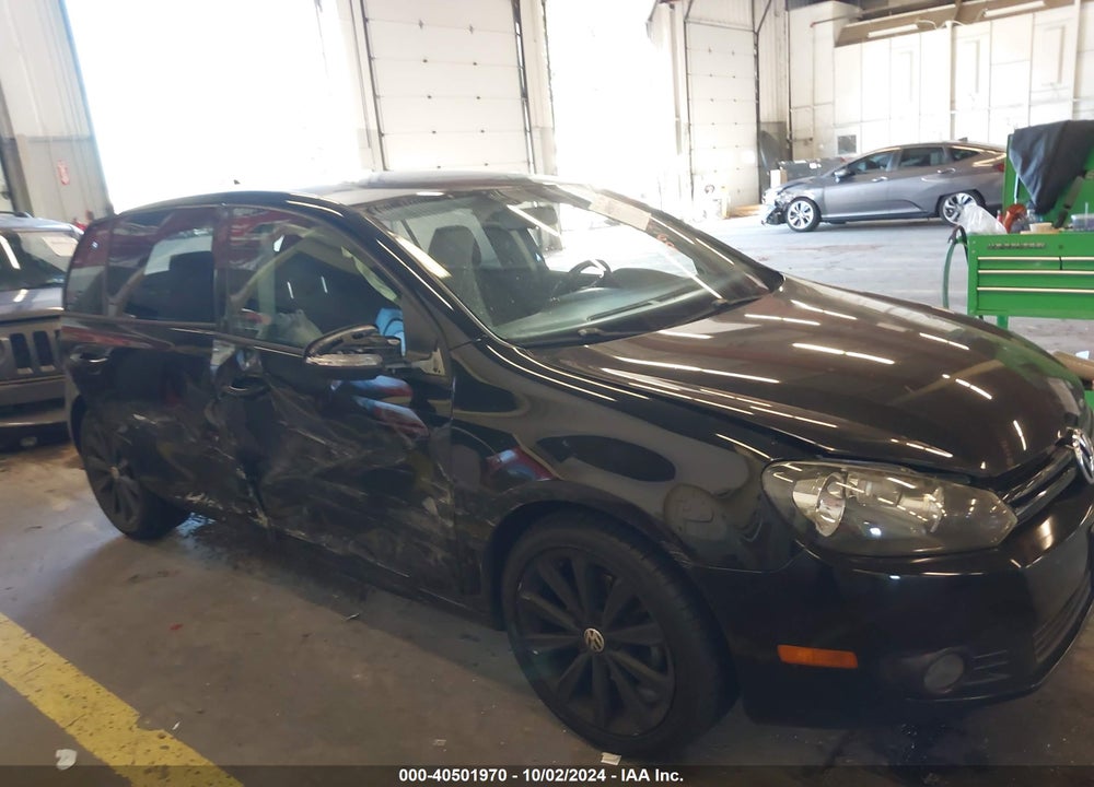 2012 VOLKSWAGEN GOLF TDI 4-DOOR VIN: WVWDM7AJ5CW161080