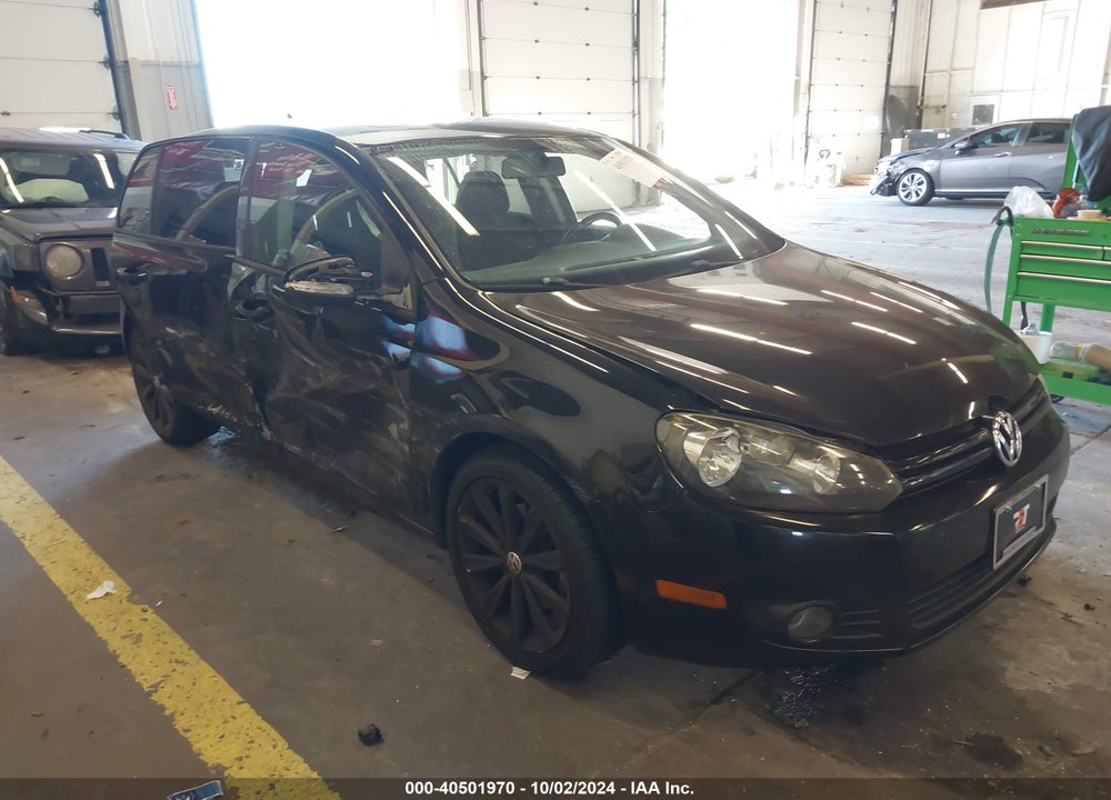 2012 VOLKSWAGEN GOLF TDI 4-DOOR VIN: WVWDM7AJ5CW161080