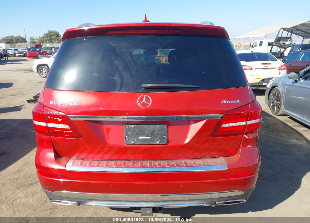 2017 MERCEDES-BENZ GLS 450 4MATIC VIN: 4JGDF6EE0HA956667