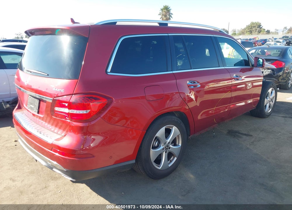 2017 MERCEDES-BENZ GLS 450 4MATIC VIN: 4JGDF6EE0HA956667