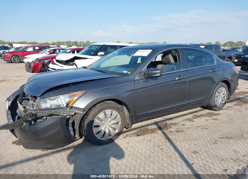 2012 HONDA ACCORD 2.4 LX VIN: 1HGCP2F36CA199738