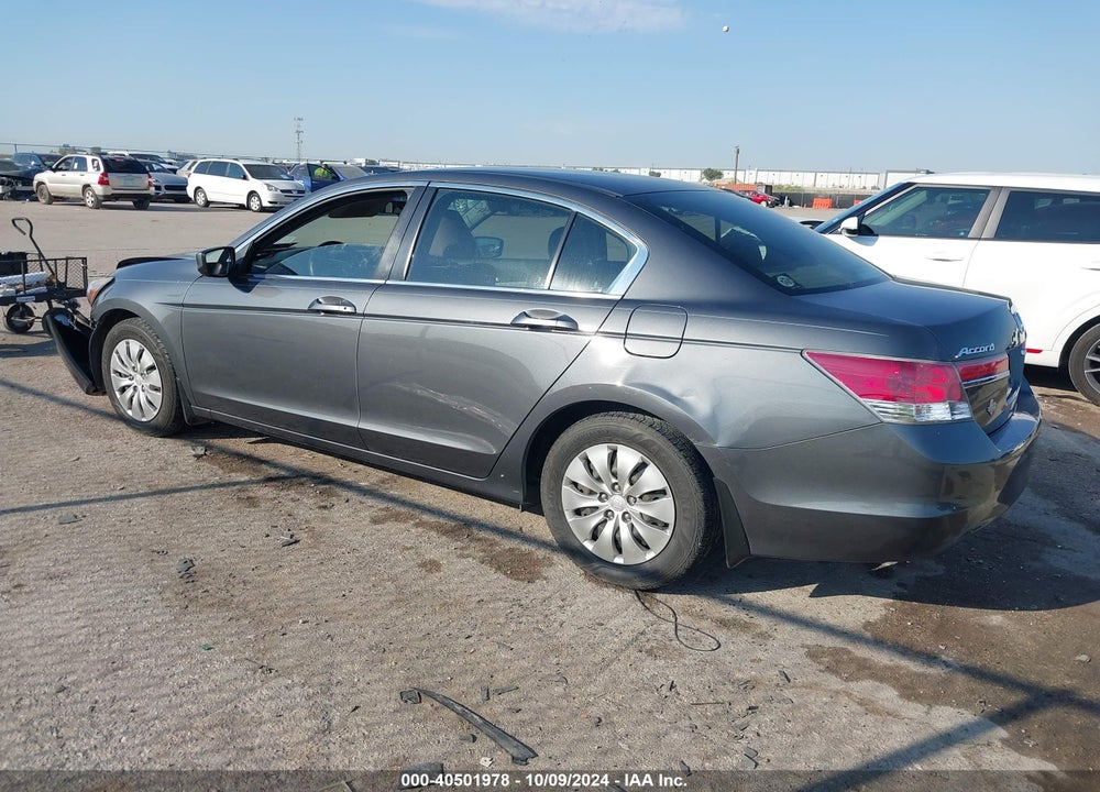 2012 HONDA ACCORD 2.4 LX VIN: 1HGCP2F36CA199738