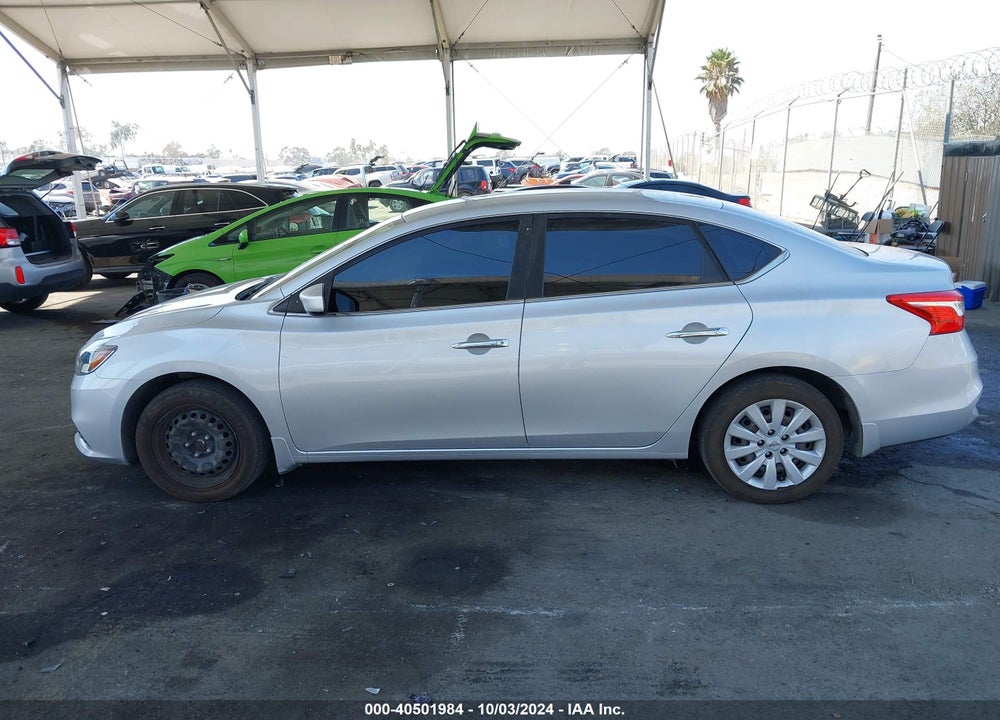 2019 NISSAN SENTRA S VIN: 3N1AB7AP2KY211196