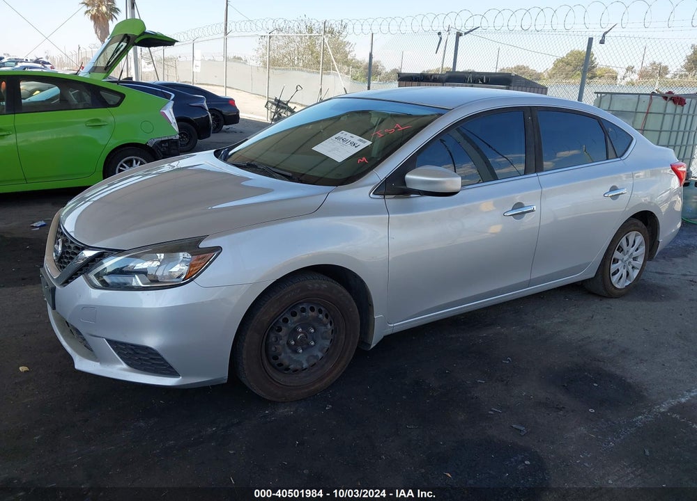2019 NISSAN SENTRA S VIN: 3N1AB7AP2KY211196