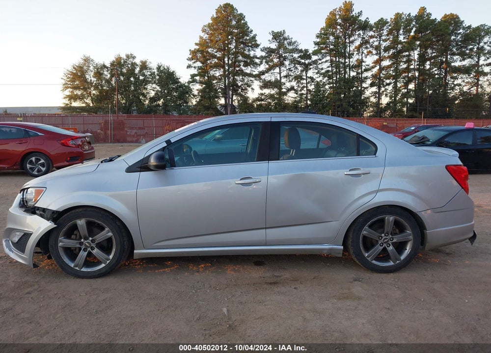 2015 CHEVROLET SONIC RS AUTO VIN: 1G1JG5SB4F4179343