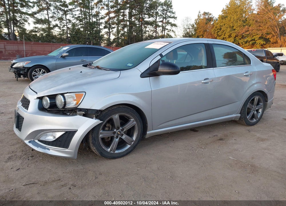 2015 CHEVROLET SONIC RS AUTO VIN: 1G1JG5SB4F4179343