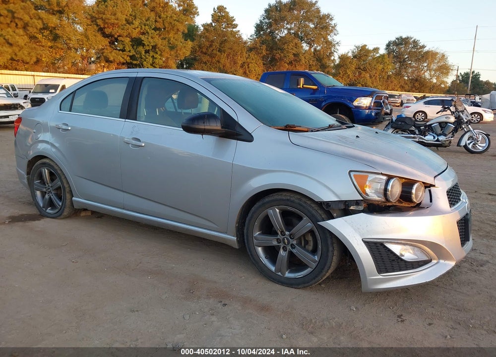 2015 CHEVROLET SONIC RS AUTO VIN: 1G1JG5SB4F4179343