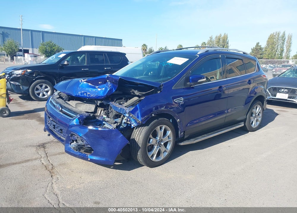 2014 FORD ESCAPE TITANIUM VIN: 1FMCU9J9XEUA96122