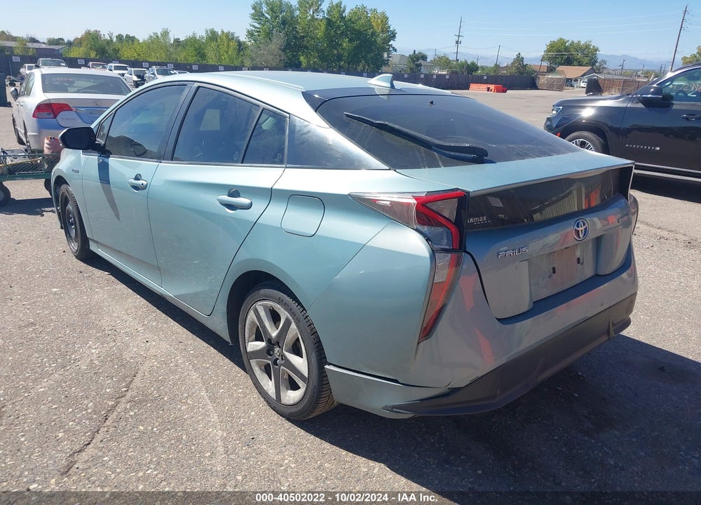 2016 TOYOTA PRIUS THREE TOURING VIN: JTDKARFU2G3012115