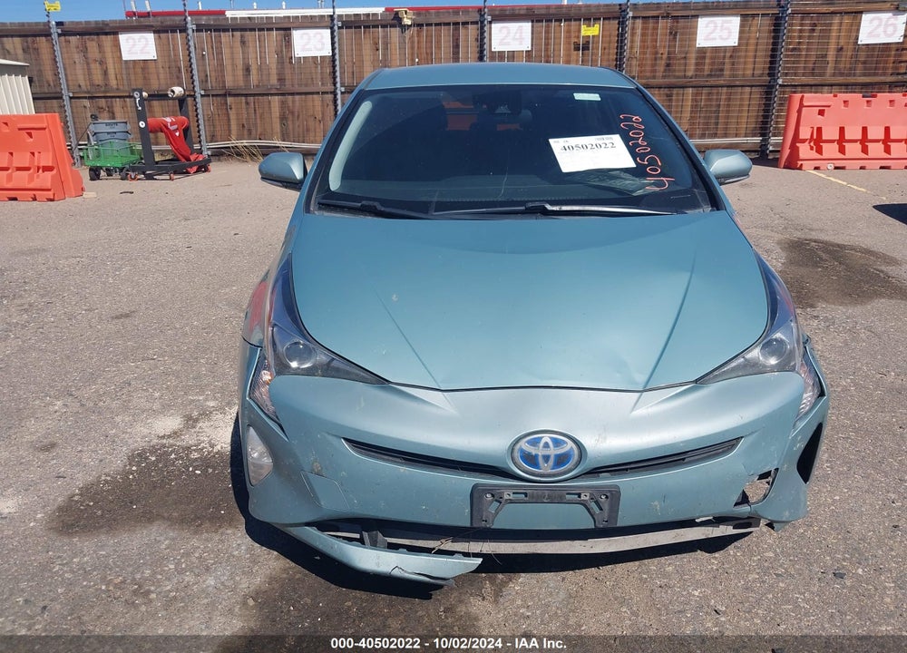 2016 TOYOTA PRIUS THREE TOURING VIN: JTDKARFU2G3012115
