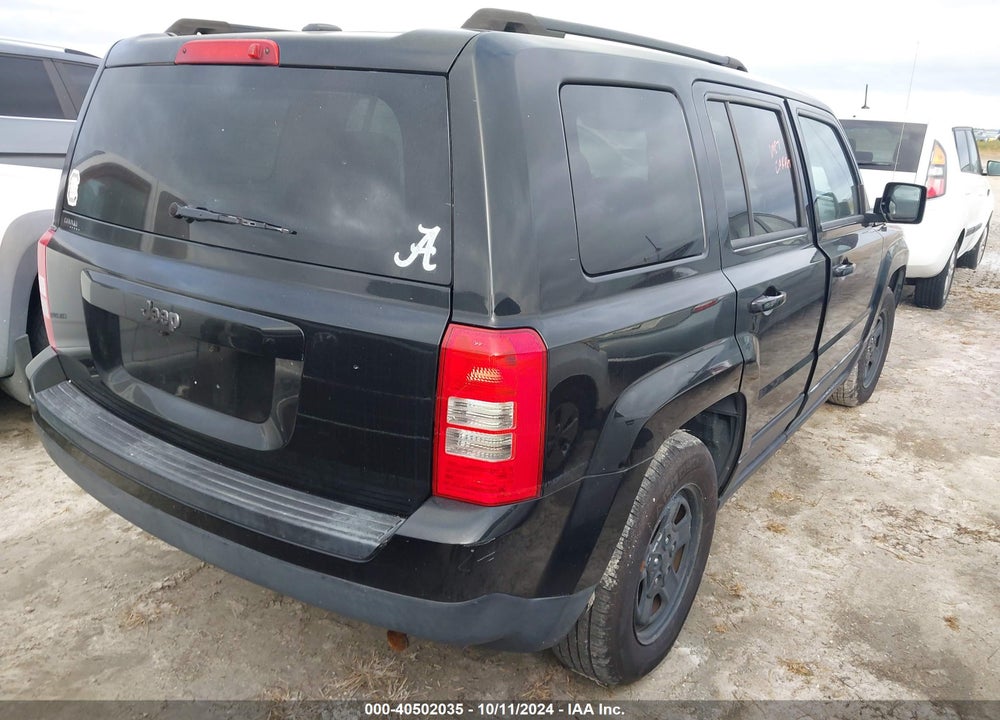 2016 JEEP PATRIOT SPORT VIN: 1C4NJPBA9GD659666