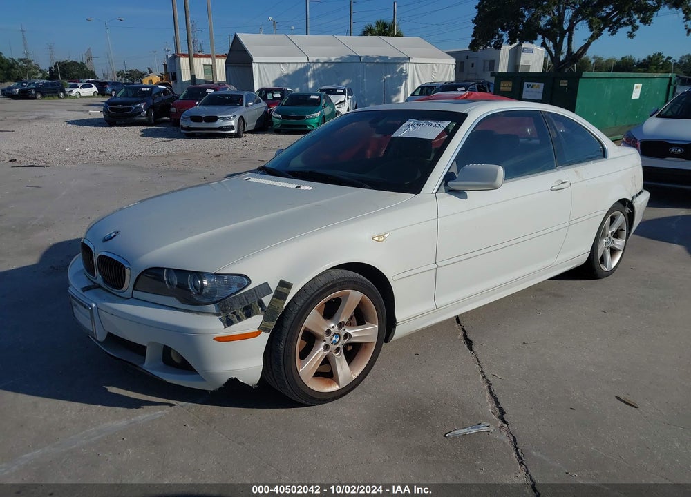 2006 BMW 325CI VIN: WBABV134X6JT24667