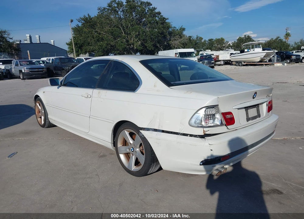 2006 BMW 325CI VIN: WBABV134X6JT24667