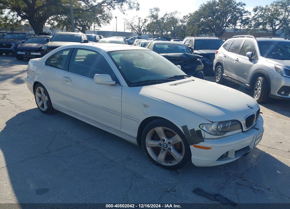 2006 BMW 325CI VIN: WBABV134X6JT24667