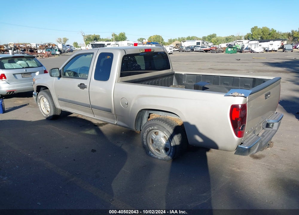 2008 CHEVROLET COLORADO LT VIN: 1GCCS19E488152291