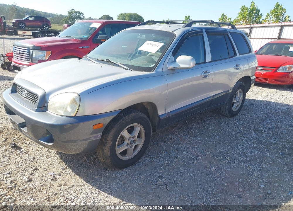 2004 HYUNDAI SANTA FE VIN: KM8SB12B74U605618