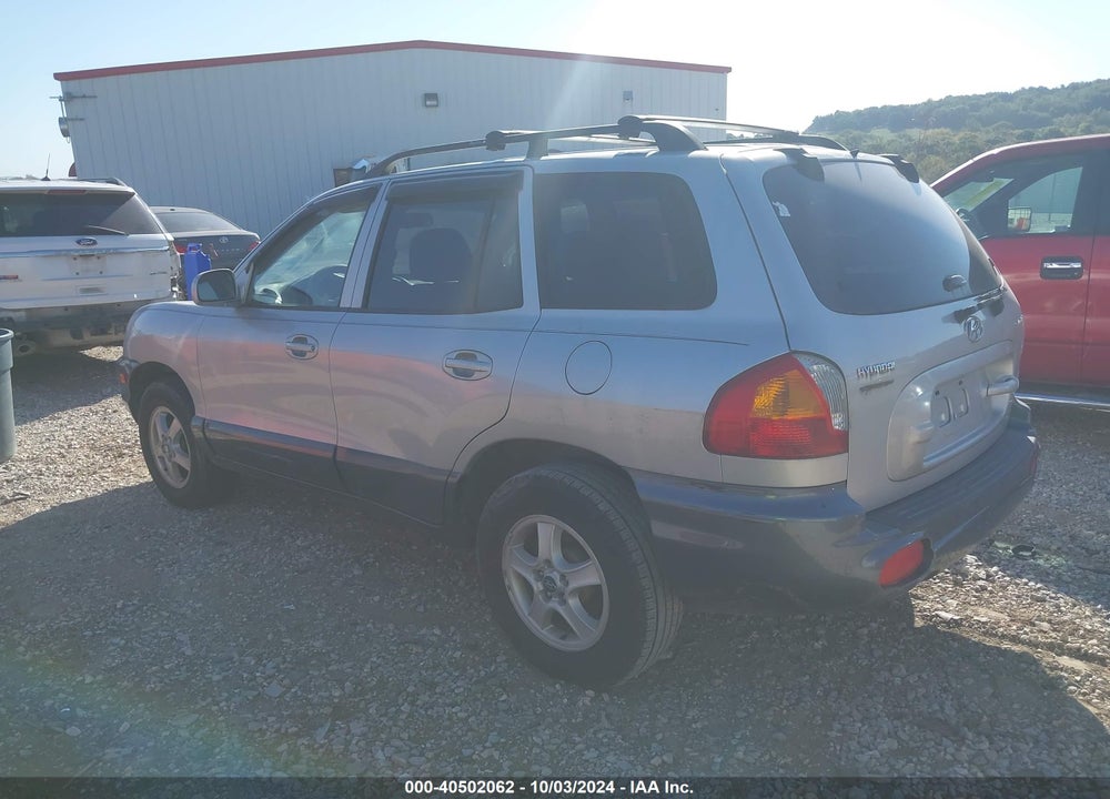2004 HYUNDAI SANTA FE VIN: KM8SB12B74U605618