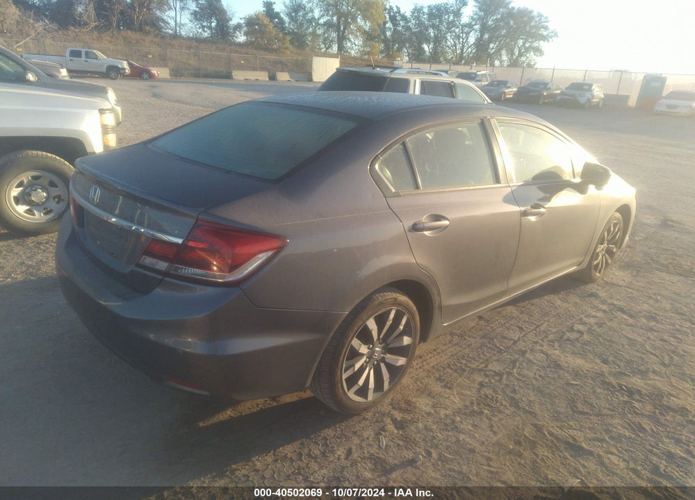 2014 HONDA CIVIC EX-L VIN: 19XFB2F96EE034190