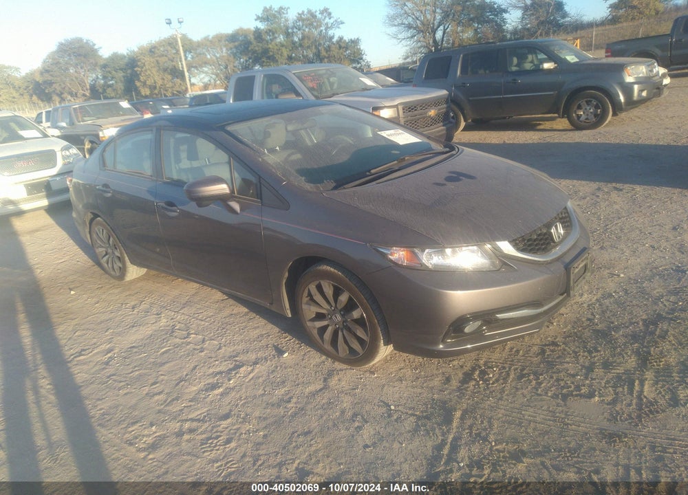 2014 HONDA CIVIC EX-L VIN: 19XFB2F96EE034190