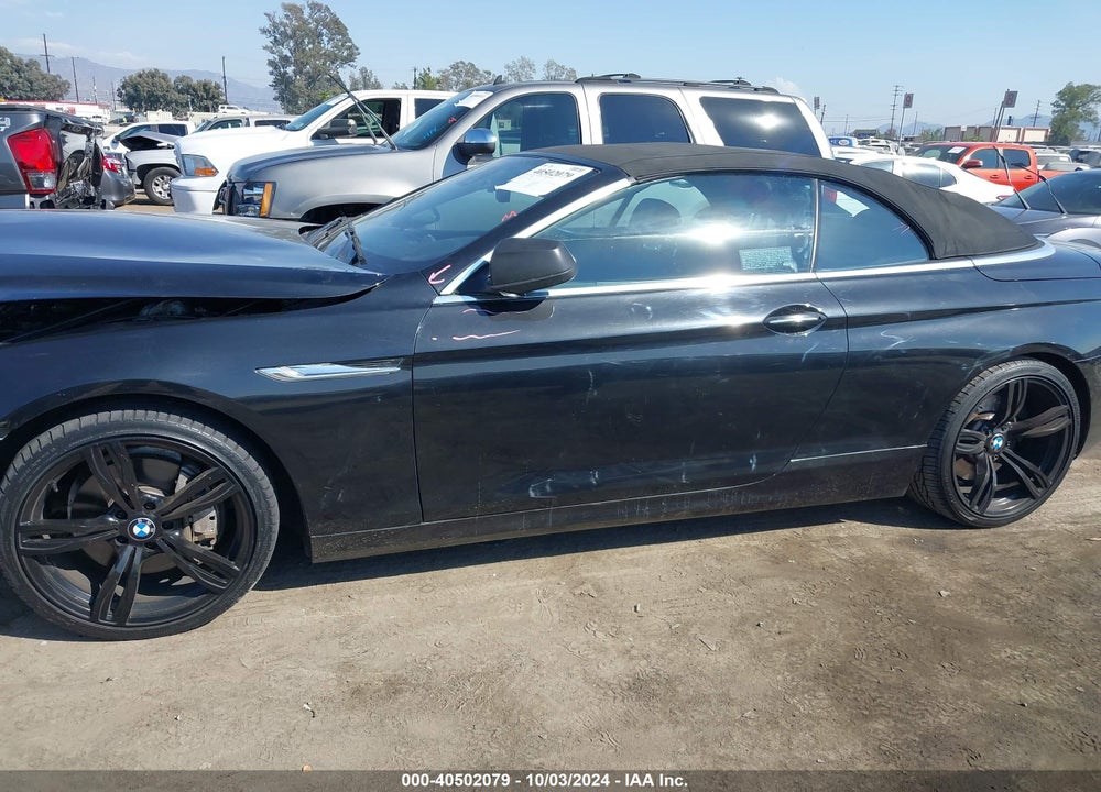 2012 BMW 650I VIN: WBALZ3C58CDL72353
