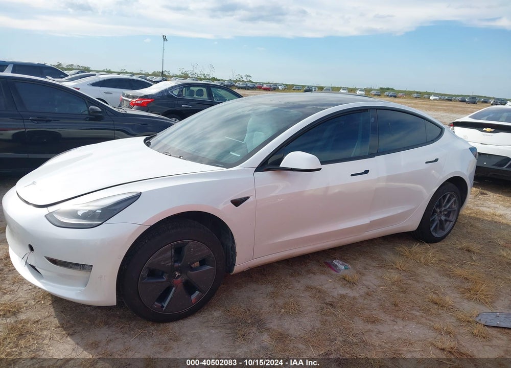 2021 TESLA MODEL 3 LONG RANGE DUAL MOTOR ALL-WHEEL DRIVE VIN: 5YJ3E1EB1MF094332