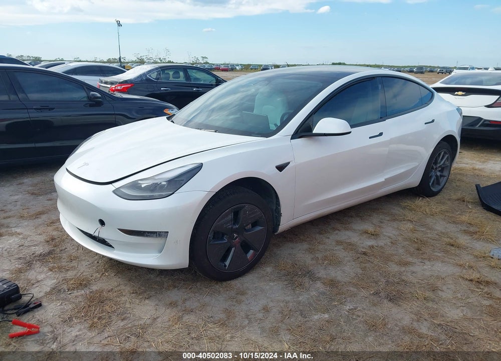 2021 TESLA MODEL 3 LONG RANGE DUAL MOTOR ALL-WHEEL DRIVE VIN: 5YJ3E1EB1MF094332