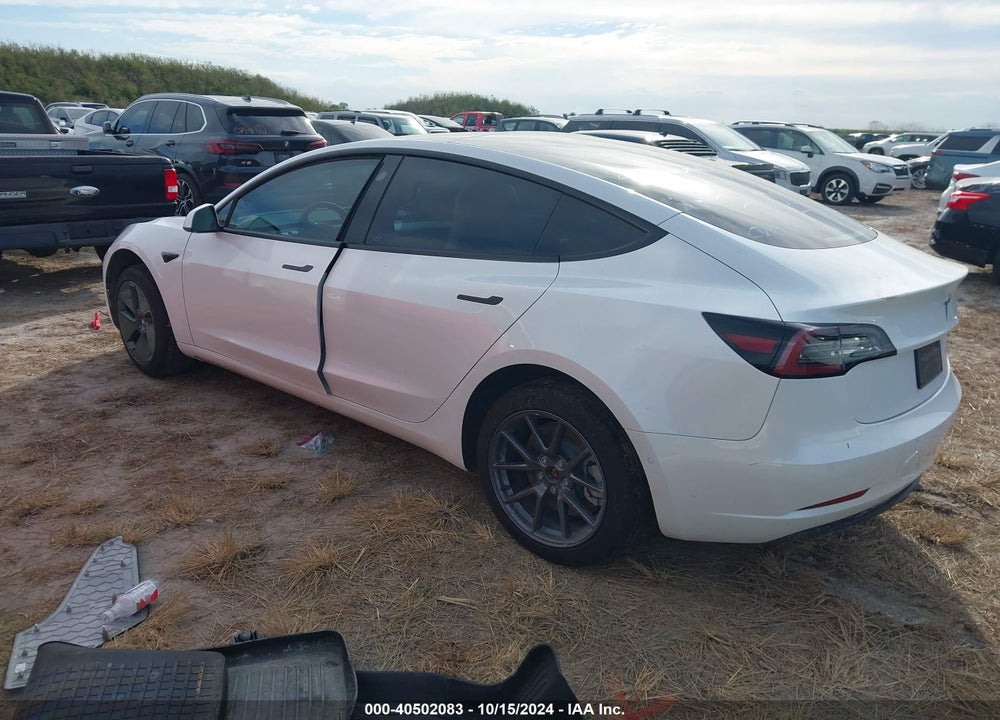 2021 TESLA MODEL 3 LONG RANGE DUAL MOTOR ALL-WHEEL DRIVE VIN: 5YJ3E1EB1MF094332