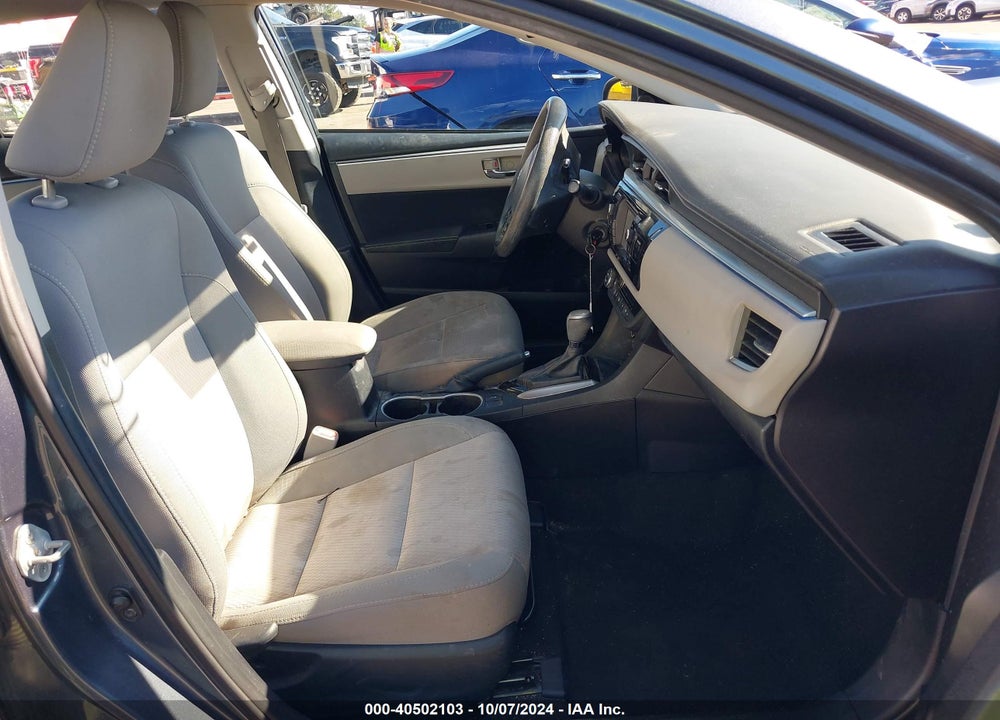 2015 TOYOTA COROLLA LE VIN: 2T1BURHE7FC413680