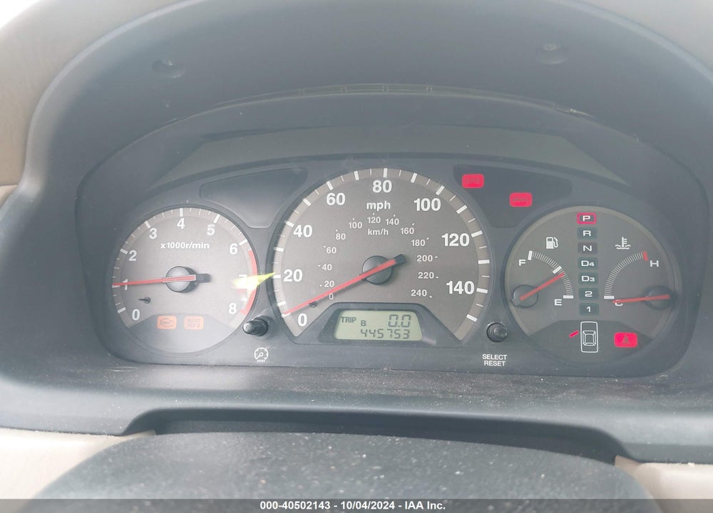 2002 HONDA ACCORD 3.0 EX VIN: 1HGCG22562A010141