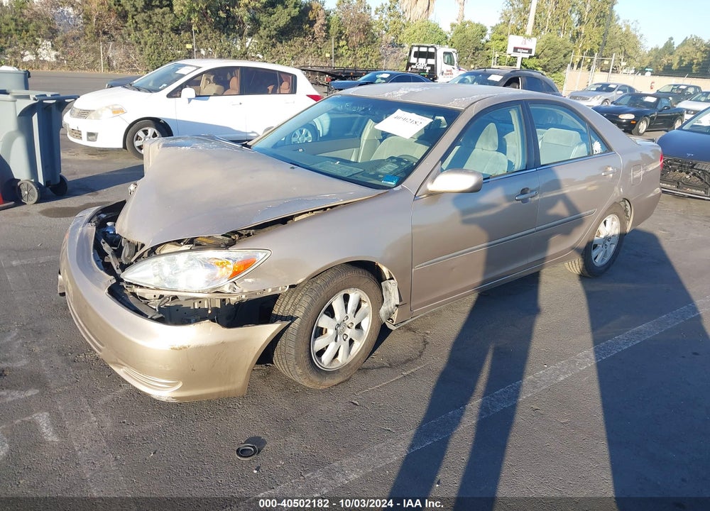 2002 TOYOTA CAMRY XLE VIN: 4T1BE30K52U092064