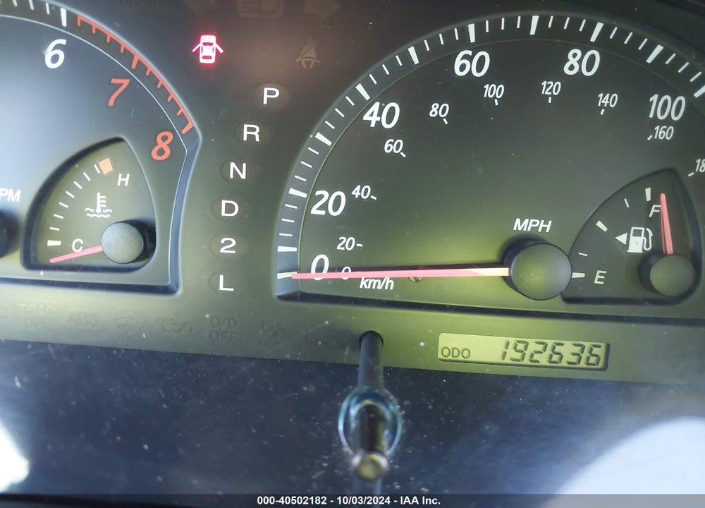 2002 TOYOTA CAMRY XLE VIN: 4T1BE30K52U092064