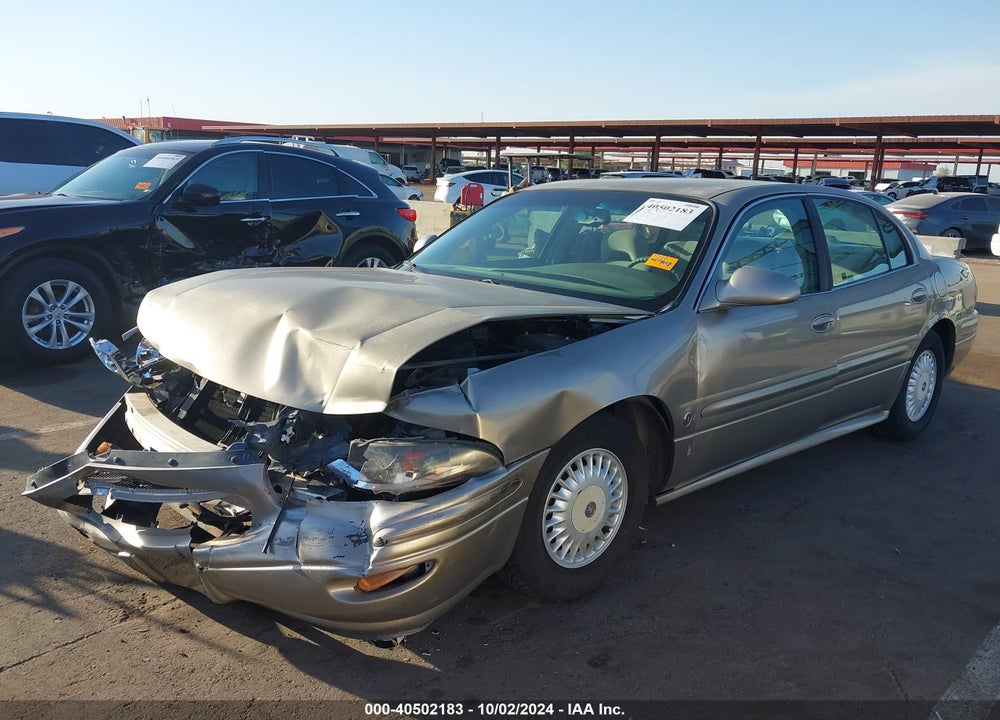 2001 BUICK LESABRE CUSTOM VIN: 1G4HP54KX1U198647