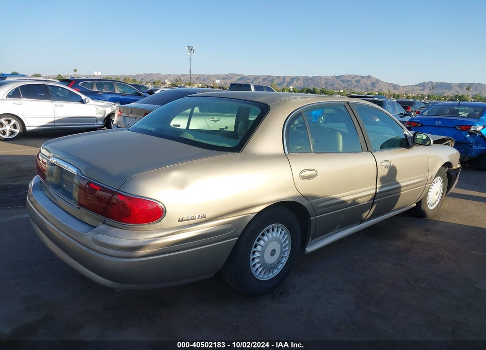2001 BUICK LESABRE CUSTOM VIN: 1G4HP54KX1U198647