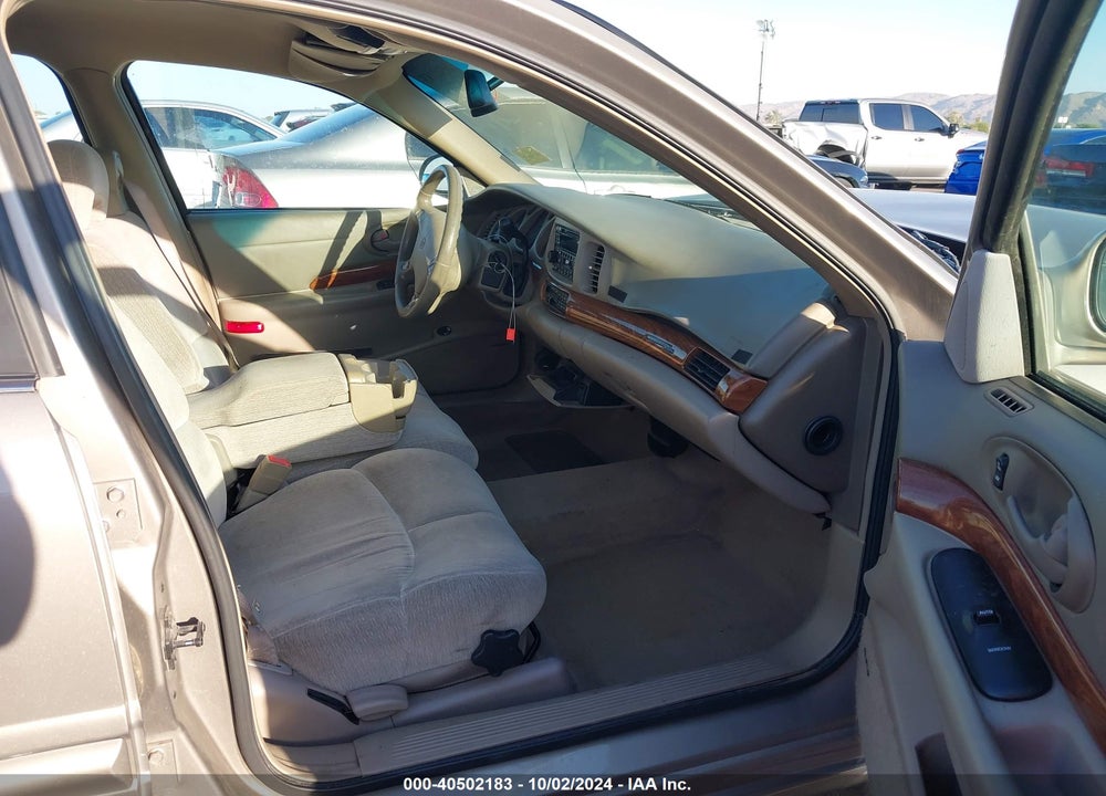 2001 BUICK LESABRE CUSTOM VIN: 1G4HP54KX1U198647