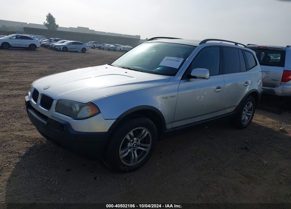 2005 BMW X3 3.0I VIN: WBXPA93415WD08237