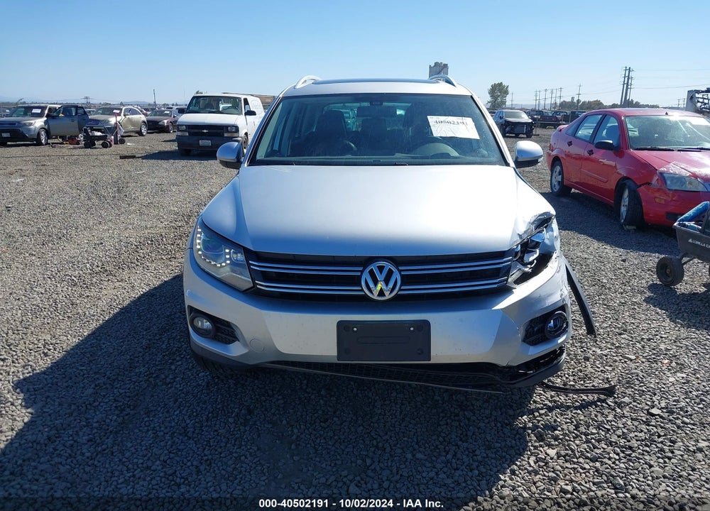 2013 VOLKSWAGEN TIGUAN SEL VIN: WVGBV7AX3DW511408