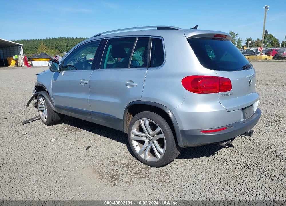 2013 VOLKSWAGEN TIGUAN SEL VIN: WVGBV7AX3DW511408