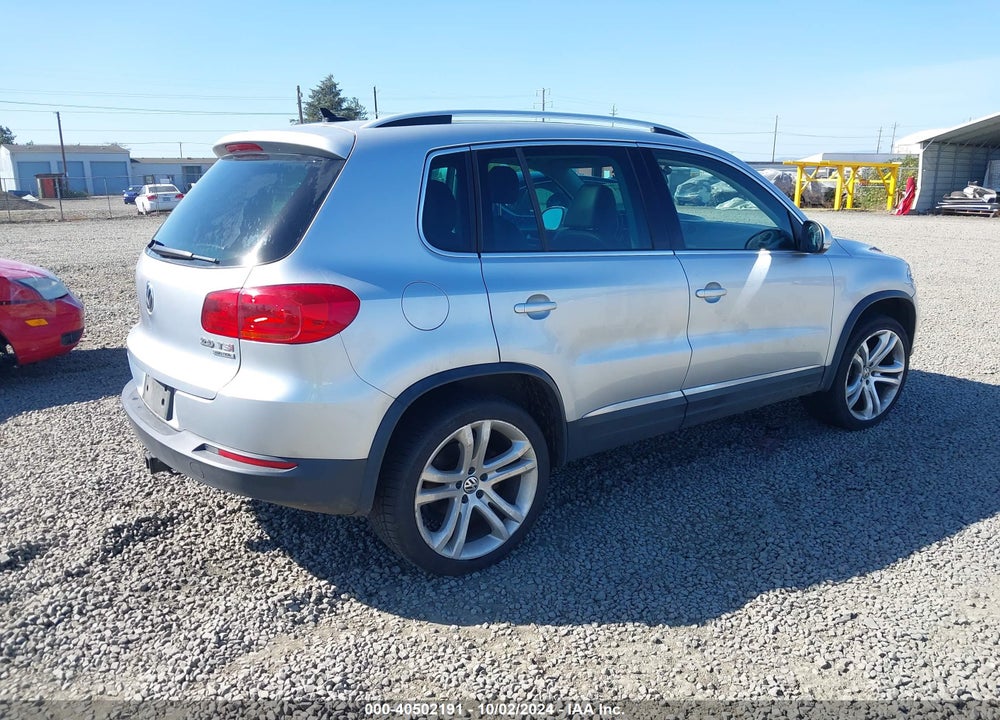 2013 VOLKSWAGEN TIGUAN SEL VIN: WVGBV7AX3DW511408