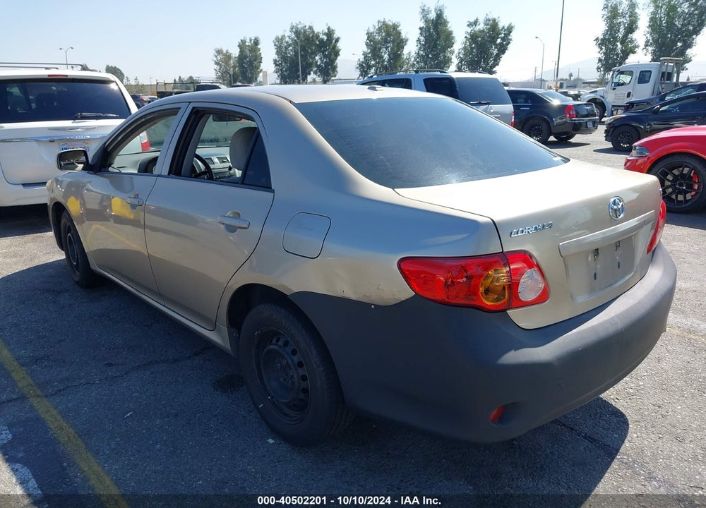 2009 TOYOTA COROLLA LE VIN: 1NXBU40EX9Z044024