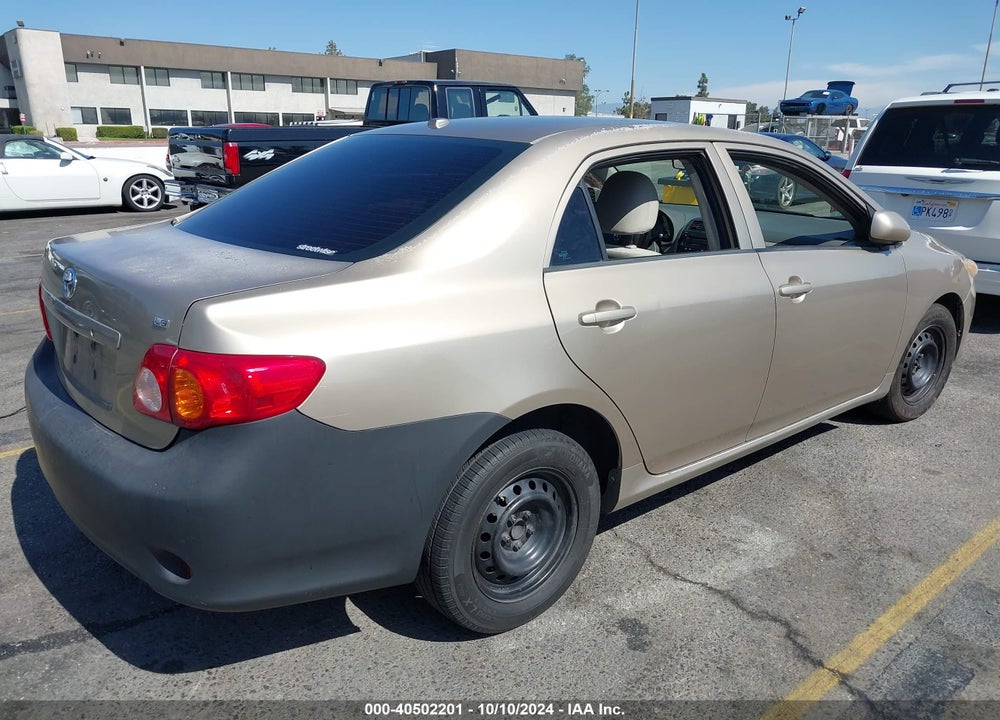 2009 TOYOTA COROLLA LE VIN: 1NXBU40EX9Z044024