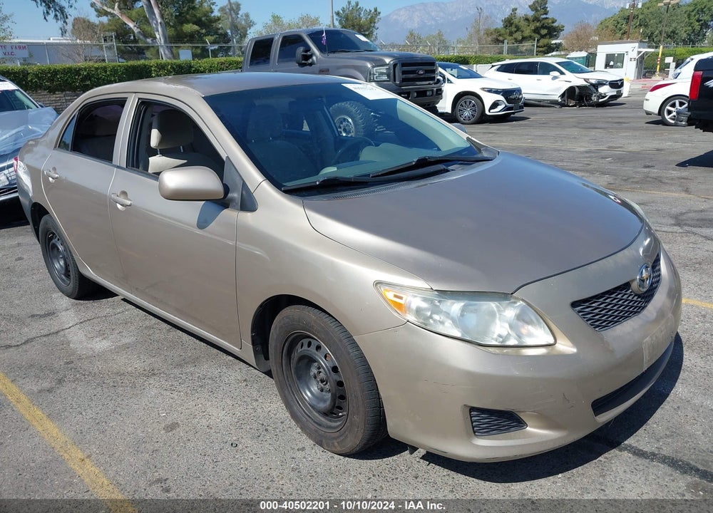 2009 TOYOTA COROLLA LE VIN: 1NXBU40EX9Z044024