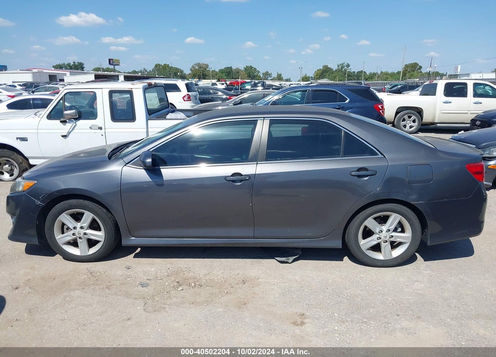 2012 TOYOTA CAMRY SE VIN: 4T1BF1FK9CU107336