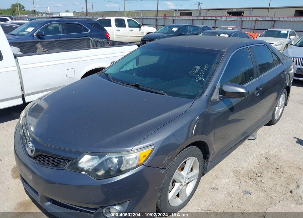 2012 TOYOTA CAMRY SE VIN: 4T1BF1FK9CU107336